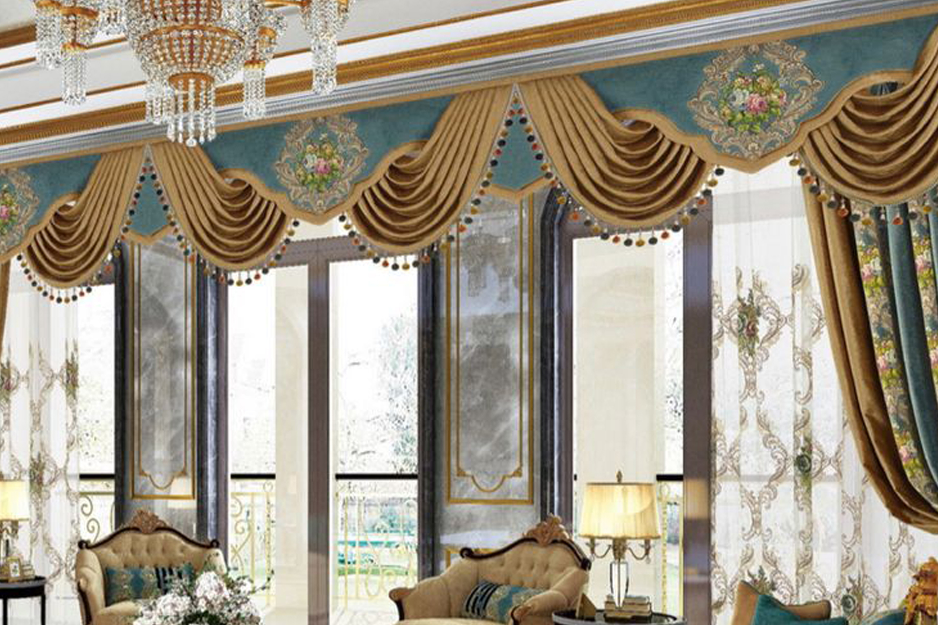 Bộ Sưu Tập Rèm Tân Cổ Điển